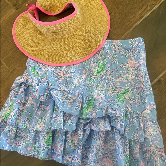 Lilly Pulitzer Dresses & Skirts - Lilly Pulitzer Pastel Print Ruffled Skirt